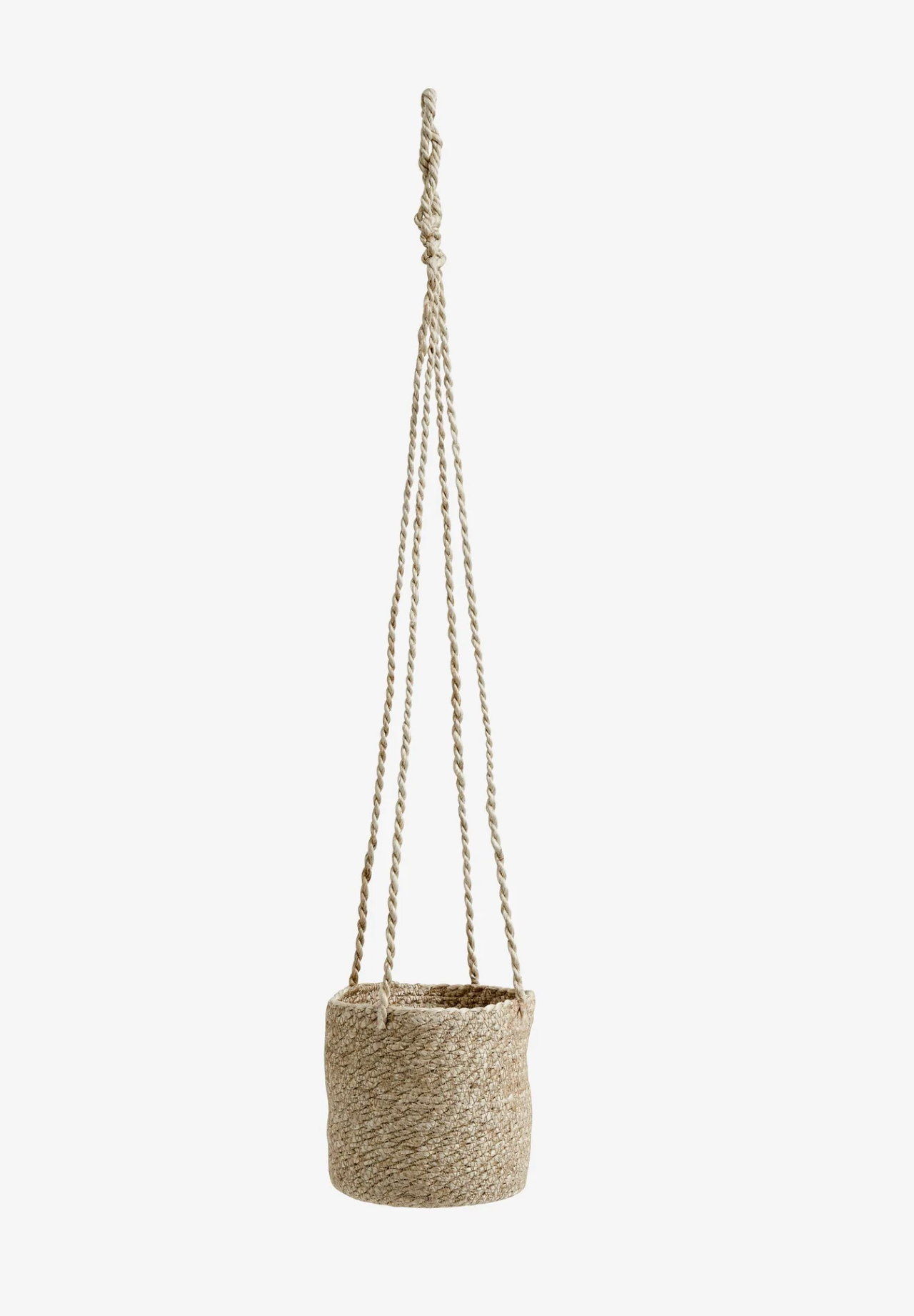 Nordal Jute Hanging Basket, Natural