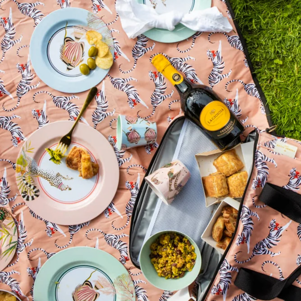 Yvonne Ellen Tiger Picnic Blanket
