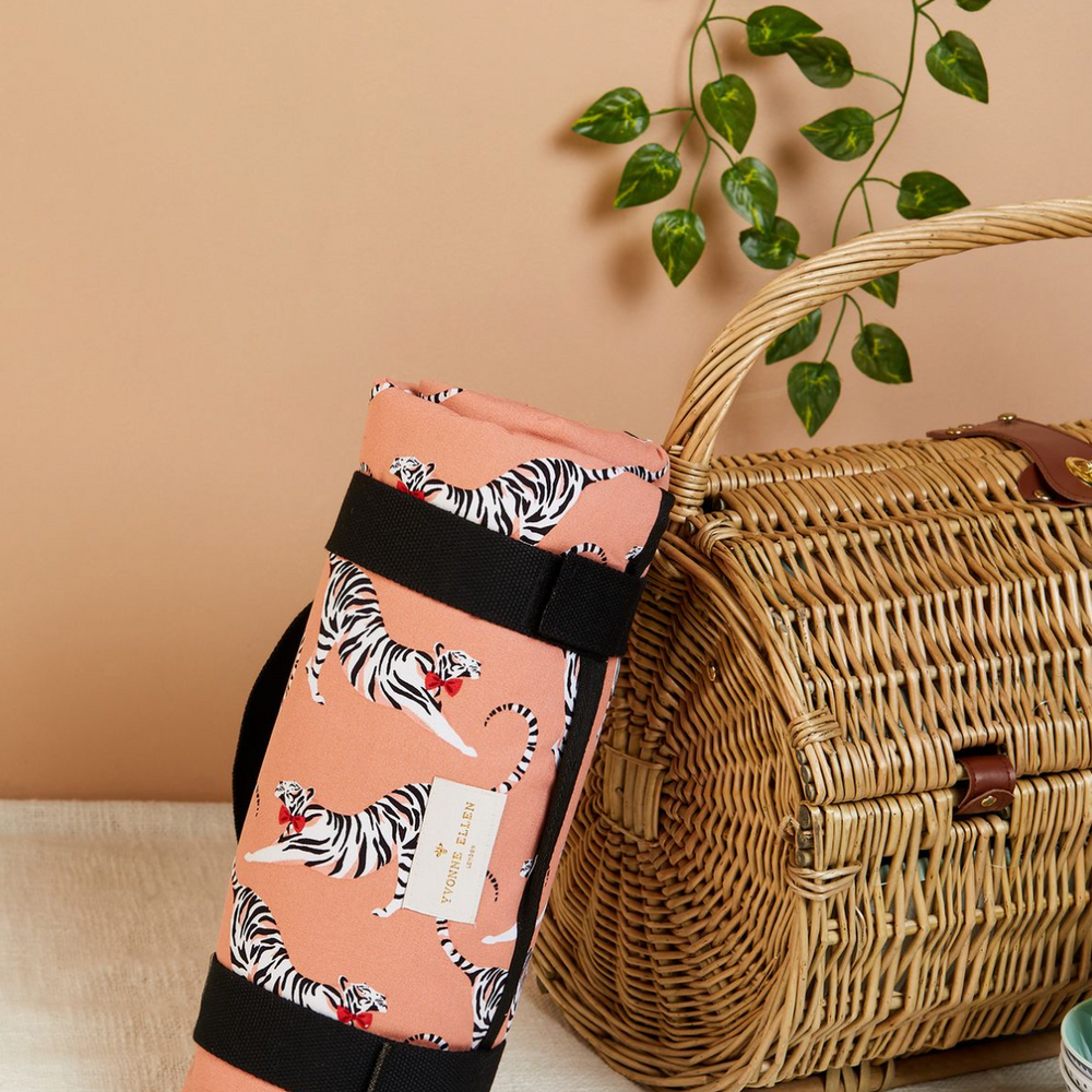 Yvonne Ellen Tiger Picnic Blanket