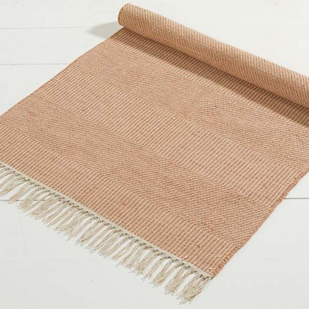 Walton & Co Stockholm Cotton Rug, Blush