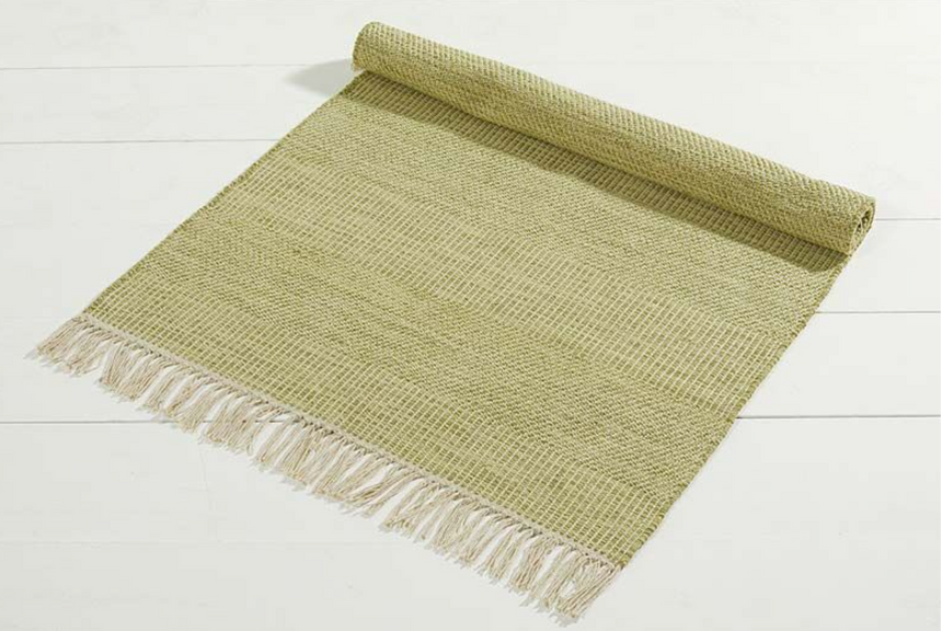 Walton & Co Stockholm Cotton Rug, Sage