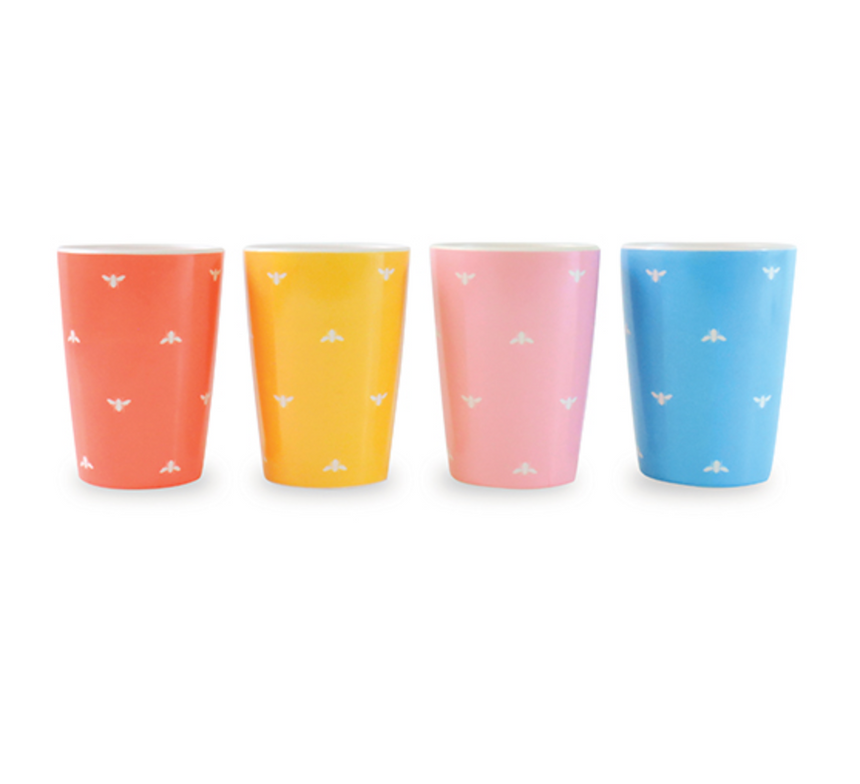 Joules Melamine Picnic Tumblers, (Set Of 4)