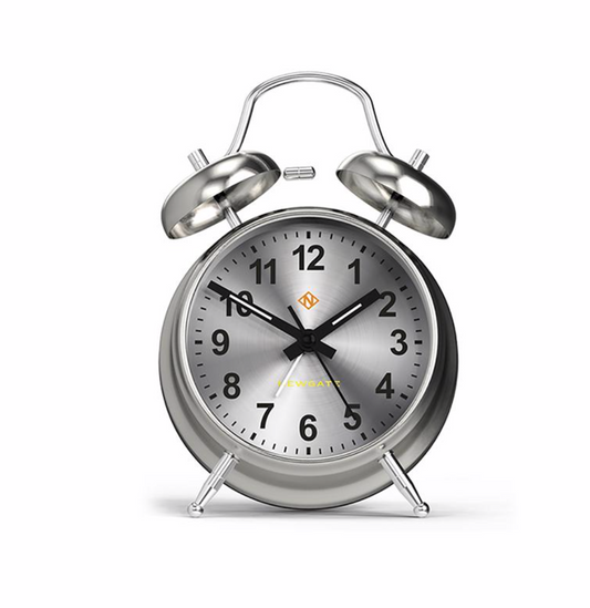 Newgate Waterworks Alarm Clock, Chrome