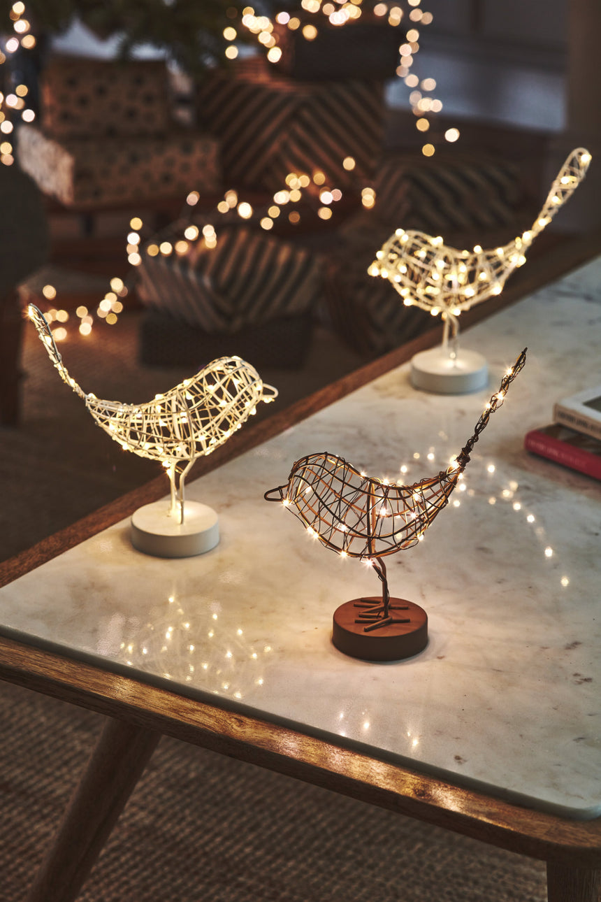 LED Table Top Robin Fairy Light (Battery Operated)