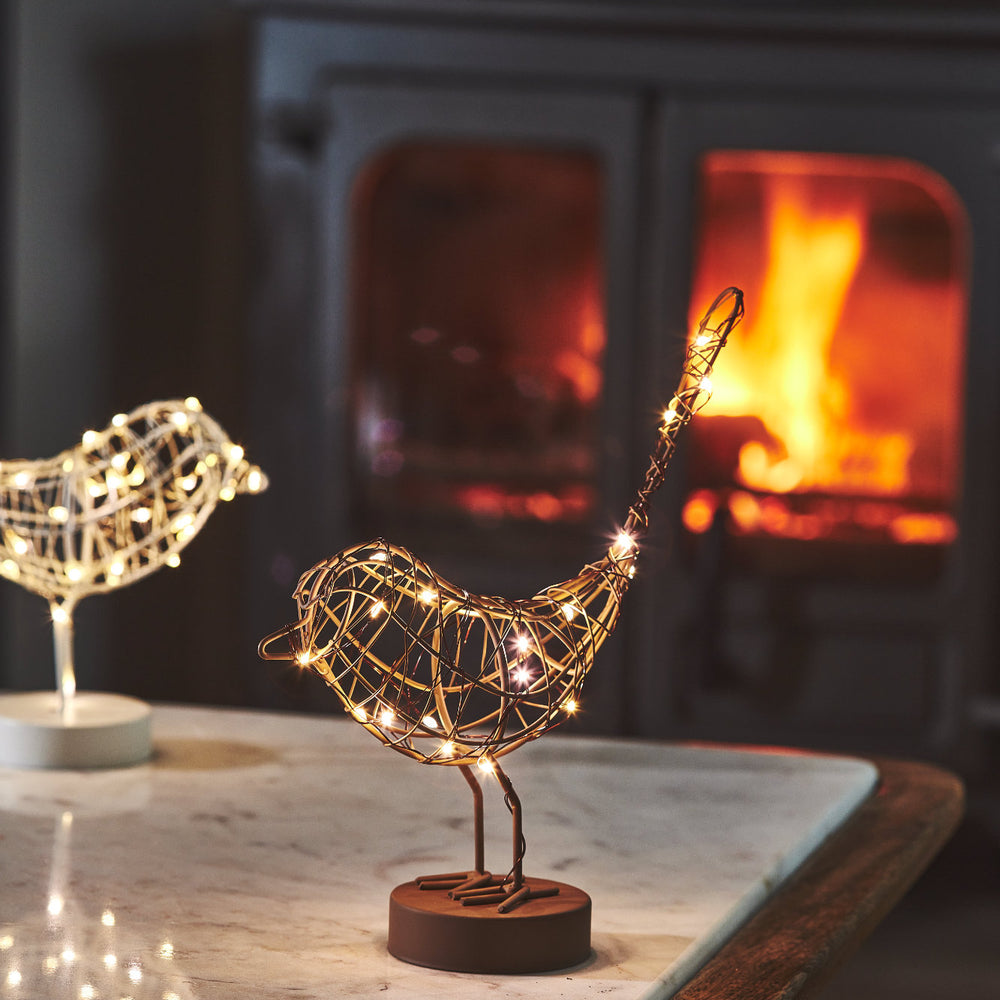 LED Table Top Robin Fairy Light (Battery Operated)
