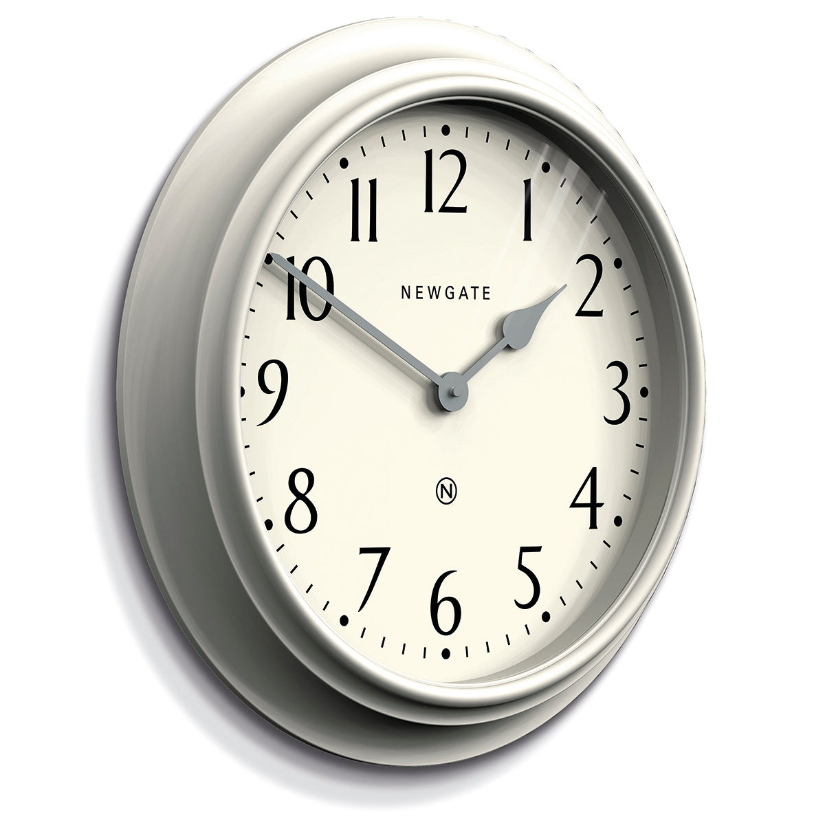 Newgate Westhampton Wall Clock, Linen Grey