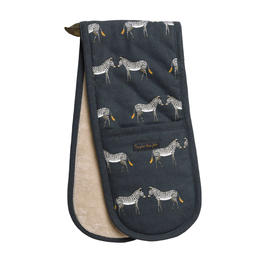 Sophie Allport Double Oven Glove Zebra