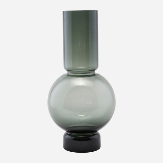 House Doctor Bubble Glass Vase Grey