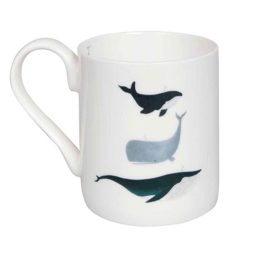 Sophie Allport  Large Mug, Whales Solo