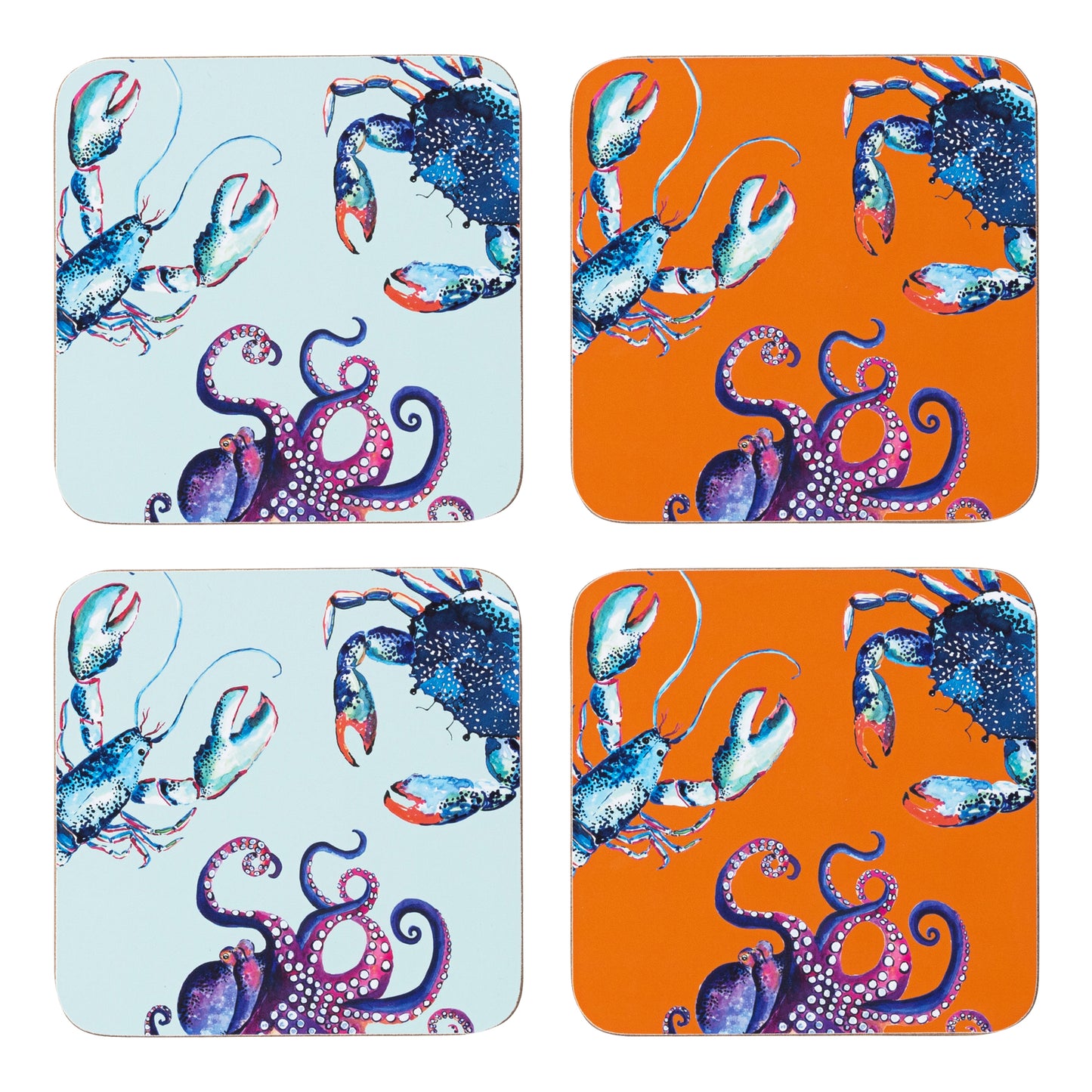 Dish Of The Day Coasters (Set Of 4)