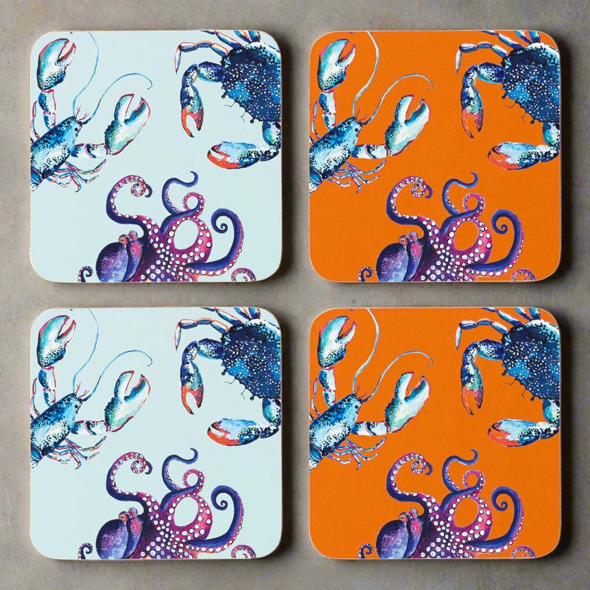 Dish Of The Day Coasters (Set Of 4)