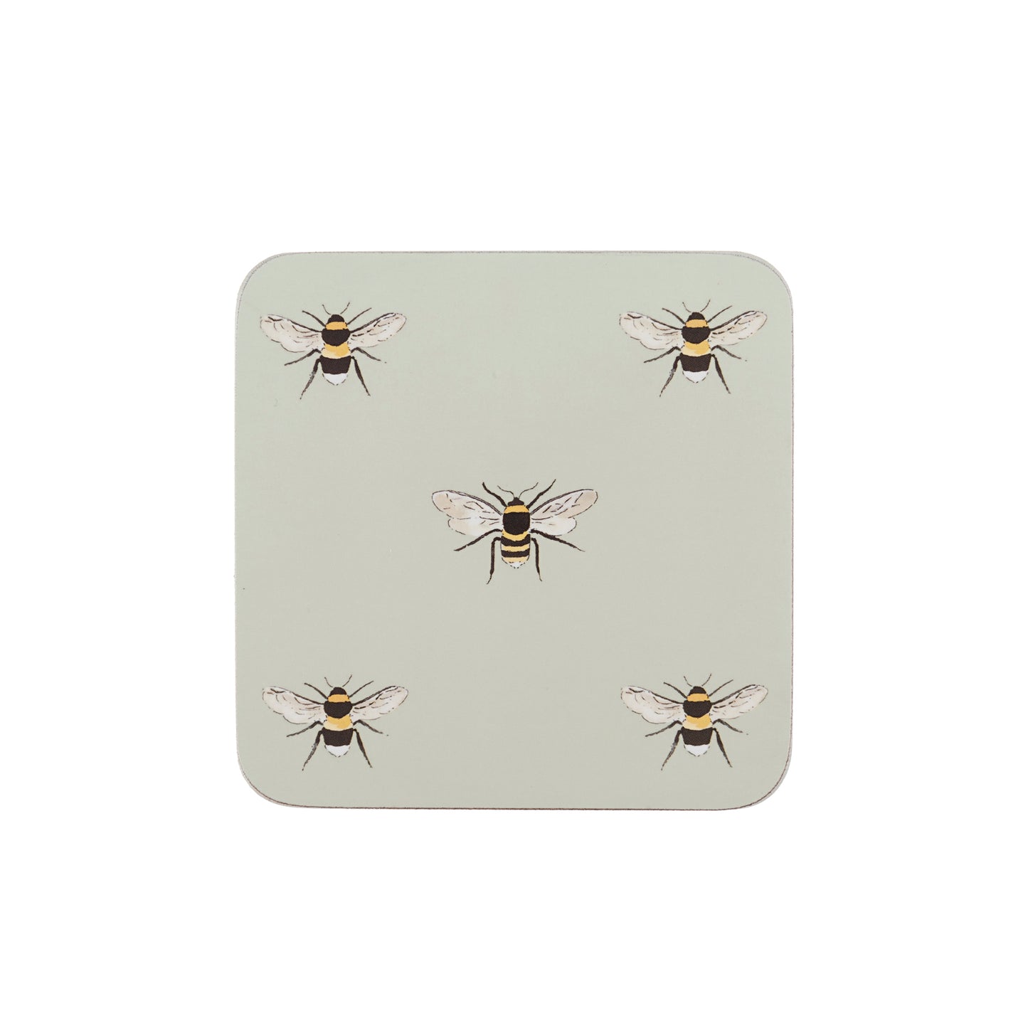Sophie Allport Coasters Bees ( Set of 4 )