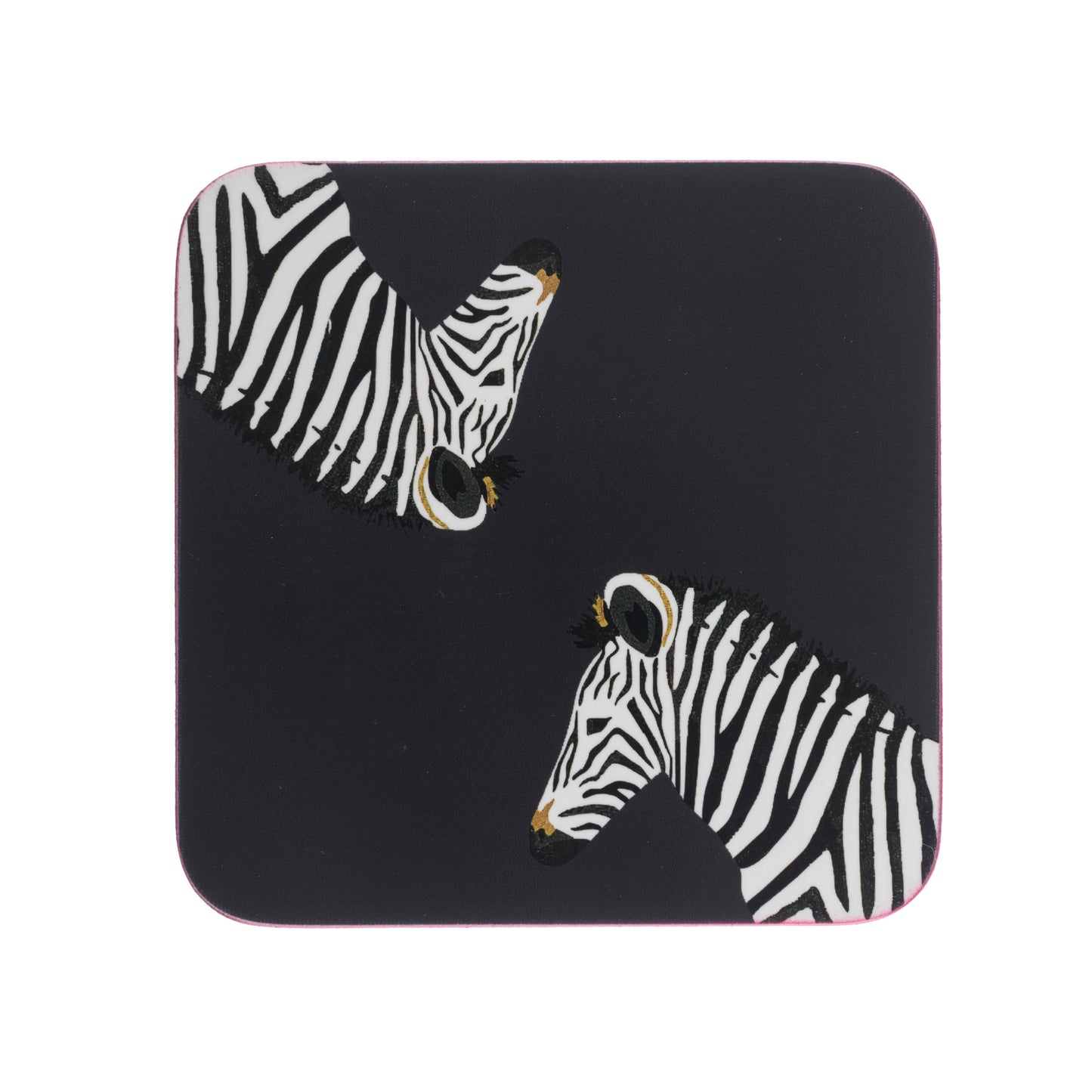 Sophie Allport Coasters, Zebra ( Set of 4 )