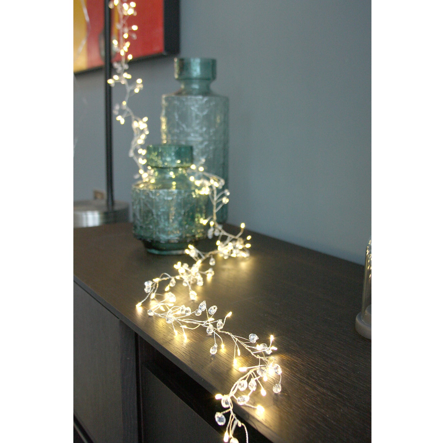 Crystal Cluster LED  Fairy Lights (Mains Powered)