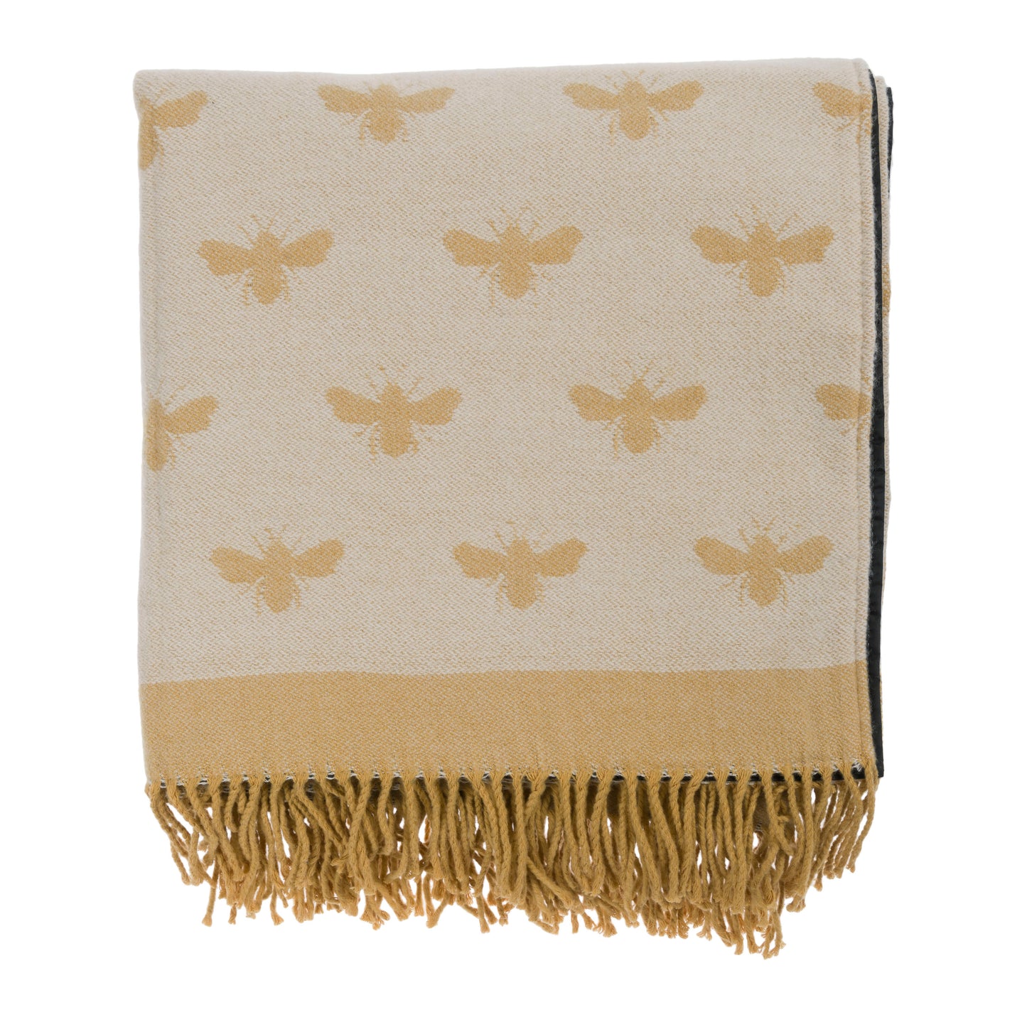 Sophie Allport Knitted Picnic Blanket, Bees