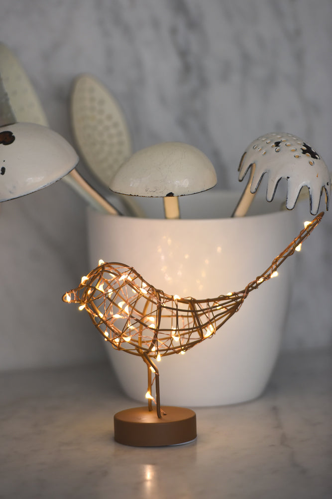 LED Table Top Robin Fairy Light (Battery Operated)