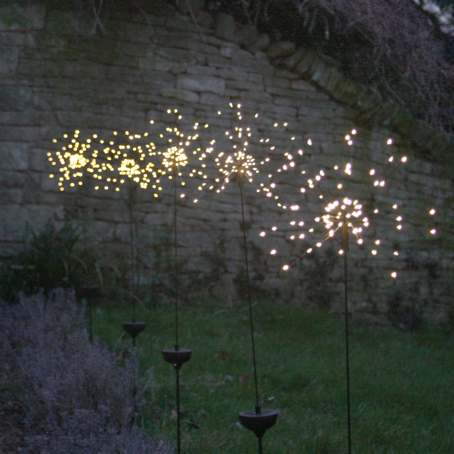 Solar powered Starburst LED Light