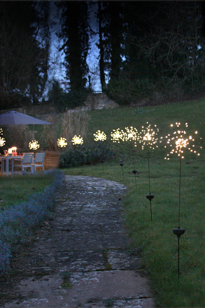 Solar powered Starburst LED Light