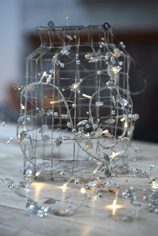 Silver Whisper Fairy Lights ( Battery Operated)