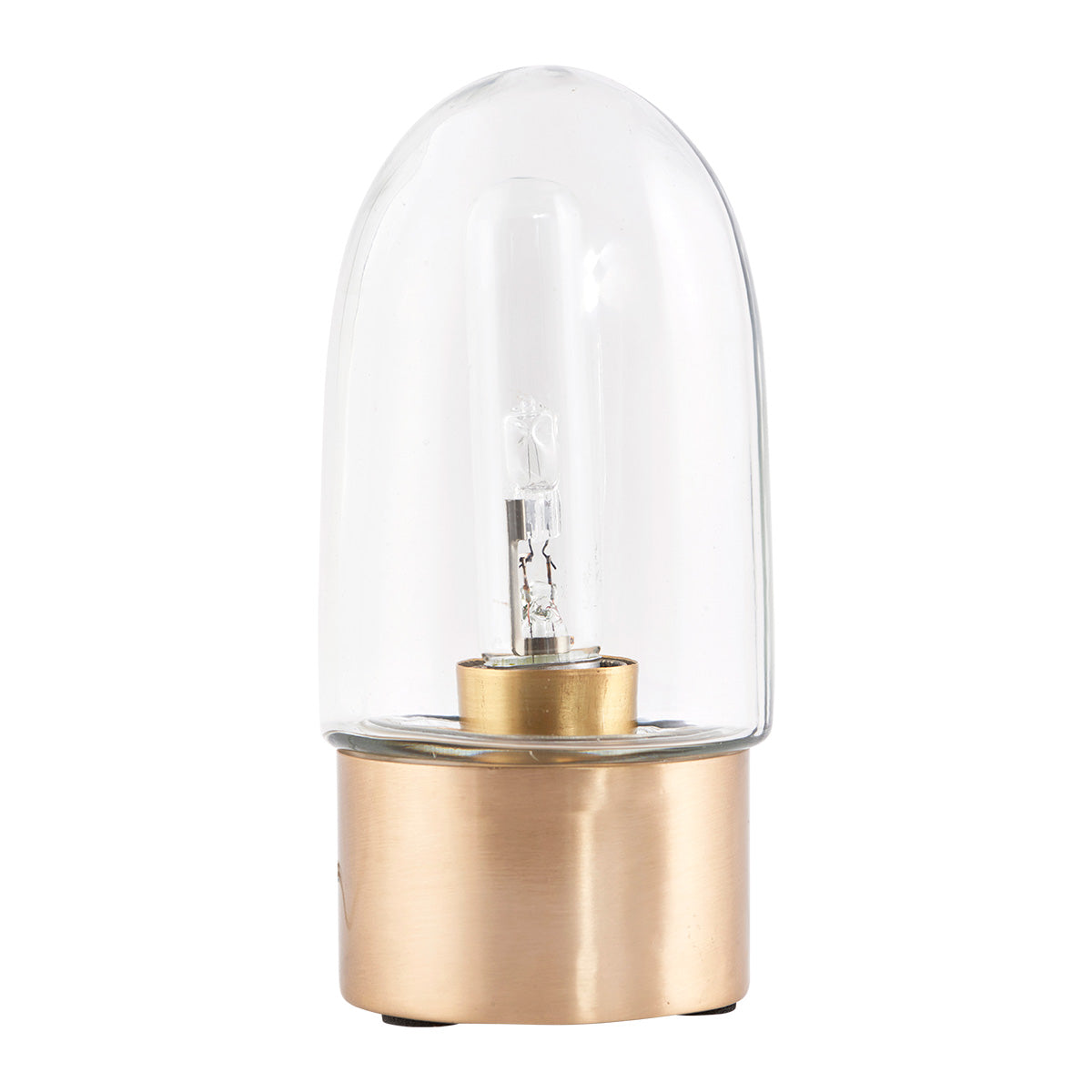 House Doctor Broad Table Lamp, Brass